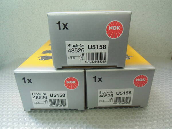 ■ NGK イグニッションコイル U5158 3本セット 新品未使用 全国送料無料