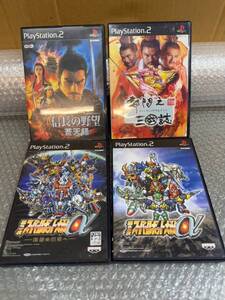 M3T15 PS2 プレイステーション2 ソフト 信長の野望 蒼天録 鄭問之三國誌 第2次スーパーロボット大戦a 第3次スーパーロボット大戦a
