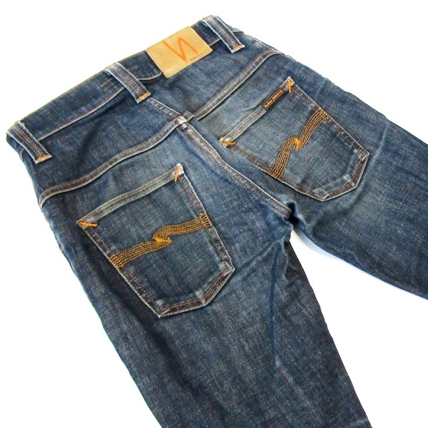 NudieJeansヌーディージーンズシンフィン▼ストレッチスキニーデニム▼28インチ▼ウエスト約72cm