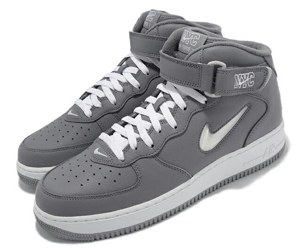 新品 NIKE エアフォース1 ミッド NYC クールグレー DH5622-001 26.5cm