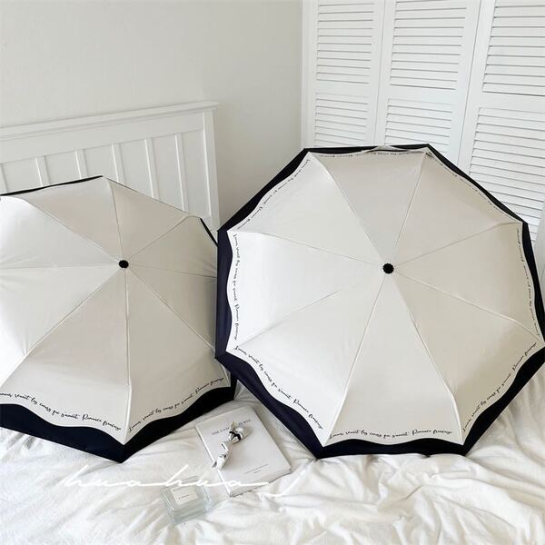 新発売 折りたたみ傘 晴雨兼用傘 雨傘 日傘 UVカット シンプル オシャレ ins風 遮光 断熱 収納袋付き 丈夫