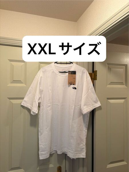 XXL THE NORTH FACE S/S FD Nuptse Cotton Tee W ノースフェイス ショートスリーブフラッシュドライヌプシコットンティー 白 NT32536