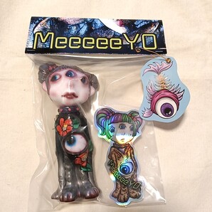 悪玉菌製造工場 MeeeeeYO ソフビ TSUBAKI 黒 フィギュア ミーヨ