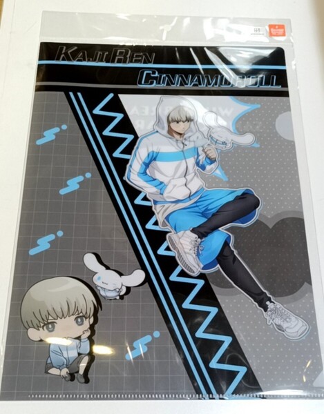 WINDBREAKER×サンリオ 梶蓮 クリアファイル ウインドブレイカー×サンリオ シナモロール