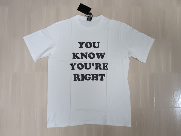 新品未使用 ナンバーナイン メッセージ Tシャツ 正規品 アーカイブ 日本製 付属品全完備 サイズ5