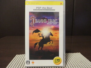 ◎PSP(プレイステーション ポータブル)『 ジャンヌ・ダルク (Jeanne d’Arc)』【中古品/起動確認済み】