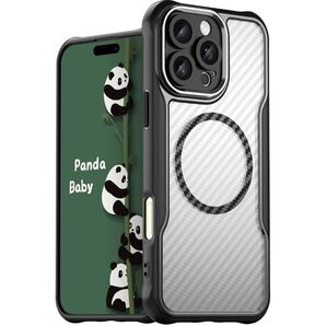 iPhone 16 proケース MagSafe対応 半透明カバー 薄型