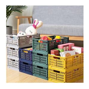 【6個セット】コンテナボックス 折りたたみコンテナ 収納ボックス 折り畳み