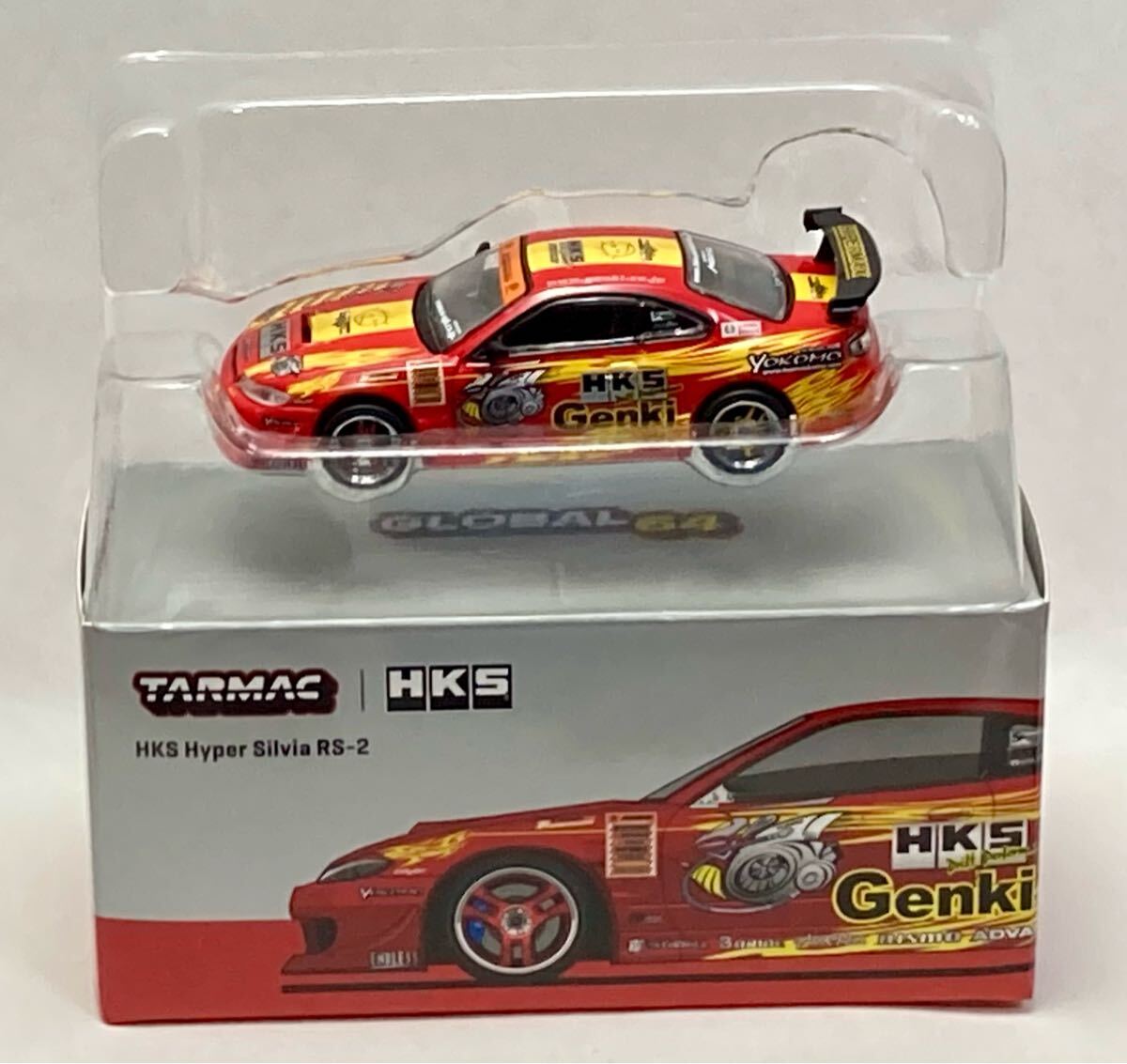 1/43 ニッサン シルビア K's (S13) カスタムVer. レッド[MARK43