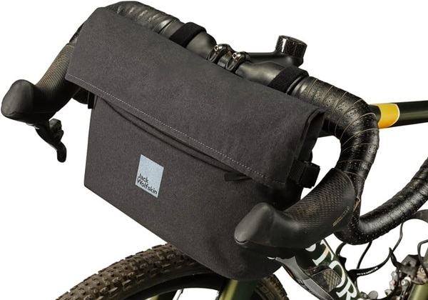 ジャックウルフスキン 撥水 ショルダーバッグ 自転車ハンドル固定可能 サイクリング 4L MAINKAI BAG 2IN1 2011591 JackWolfskin