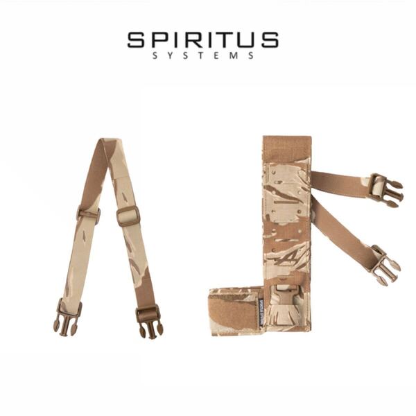 送料無料 Spiritus Systems スピリタスシステム Fat Strap ファットストラップ Mk4 & バックストラップ デザートタイガー ハーネスキット