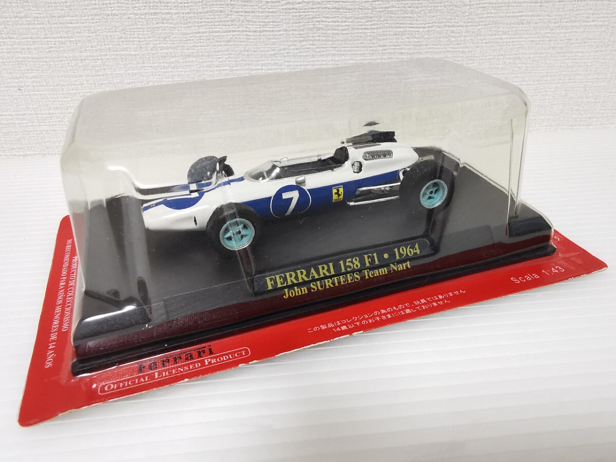 Ferrari 1964 158F1 ミニカーキット 1:64 Yahoo!オークション -「158f1」(自動車) (ミニカー)の落札相場