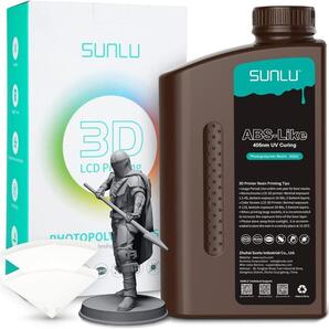SUNLU ABS Like 光造形 3D プリンター レジン、高速硬化 ABS