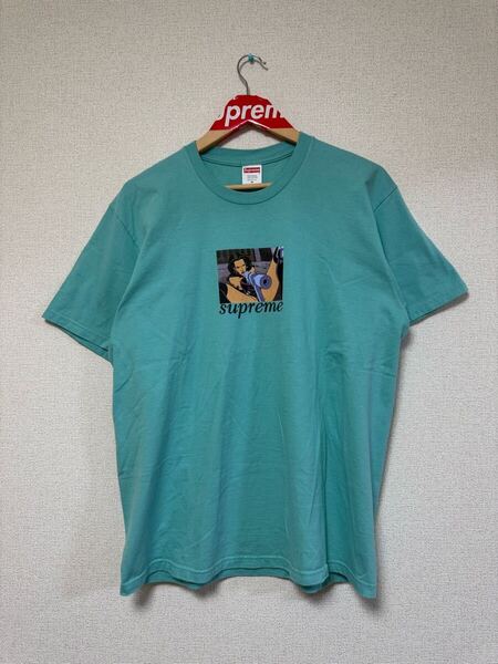 Supreme x Aeon Flux Gun Tee Teal 22SS シュプリーム シャツ 半袖 ティール色 青緑色 美品 未使用に近い サイズ M 2022年