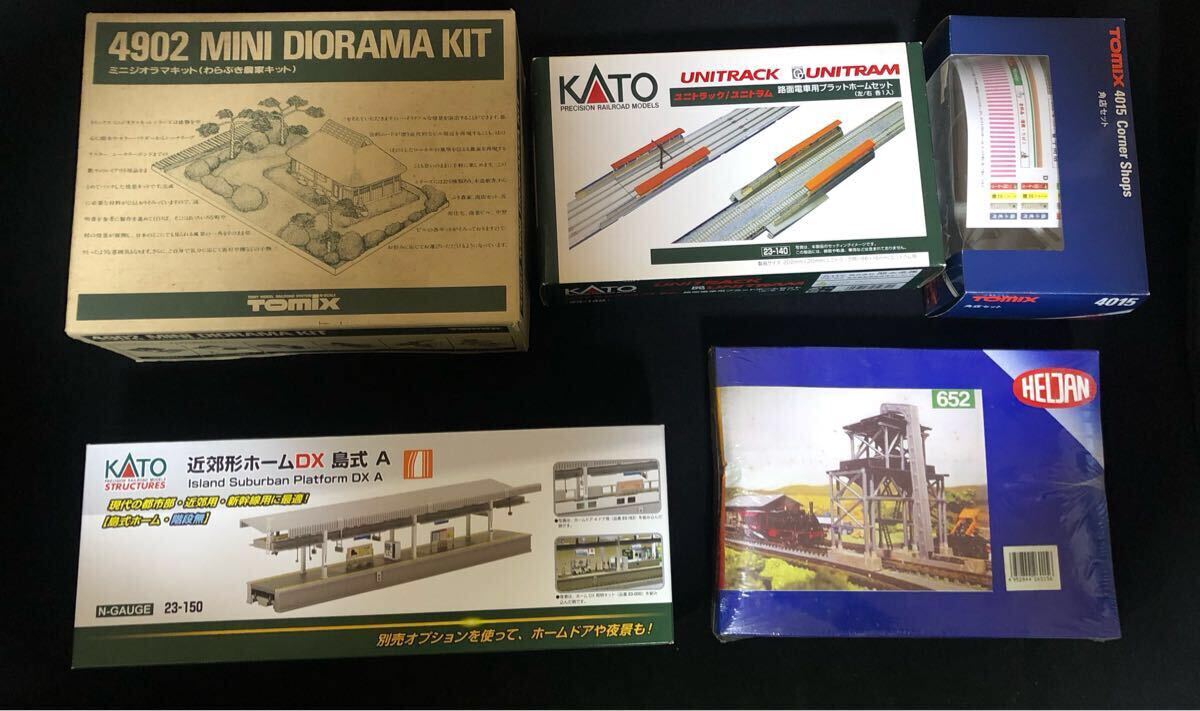鉄道模型ストラクチャーまとめ　TOMIX KATO HEIJANなど 鉄道模型ストラクチャーまとめ TOMIX KATO HEIJANなど