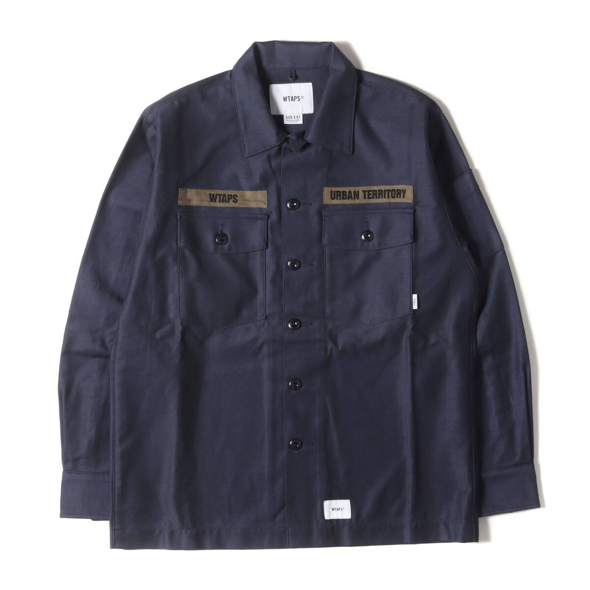 WTAPS BUDS LS ミリタリーシャツジャケット 3425d050005-1.jpg