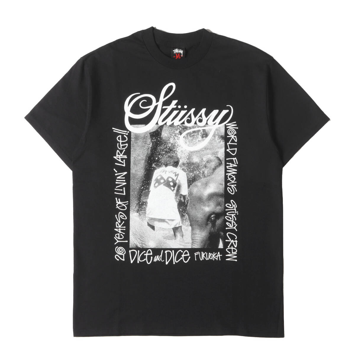 stussy オールド ステューシーsizeL Tシャツ 黒タグ 限定 コラボ