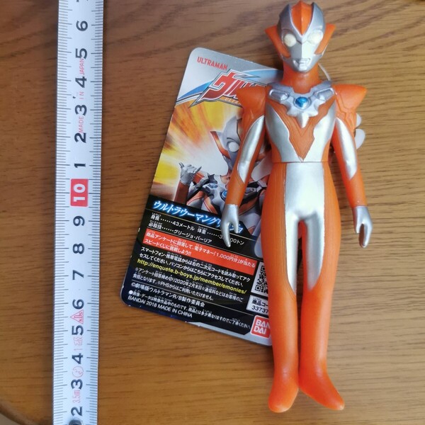 ウルトラマンルーブ ウルトラヒーローシリーズ ウルトラウーマングリージョ タグ付き ソフビ フィギュア