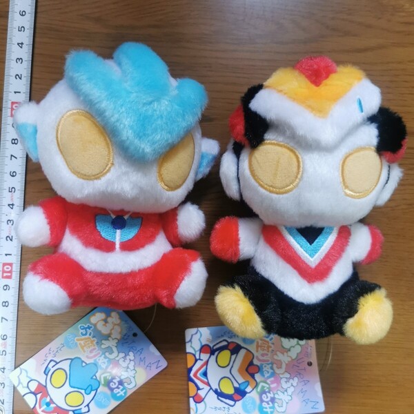 ウルトラマンギンガ ビクトリー ウルトラヒーロー M78ウルトラマン ウルトラマンショップ ふわふわお座りぬいぐるみ タグ付き 未使用品
