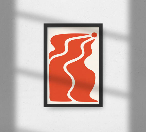 A3 アートプリント | ポスター | MINIMAL | MODERN | シンプル | お洒落 | 抽象 | モダン | リビング | 北欧 | ダイニング | サンセット