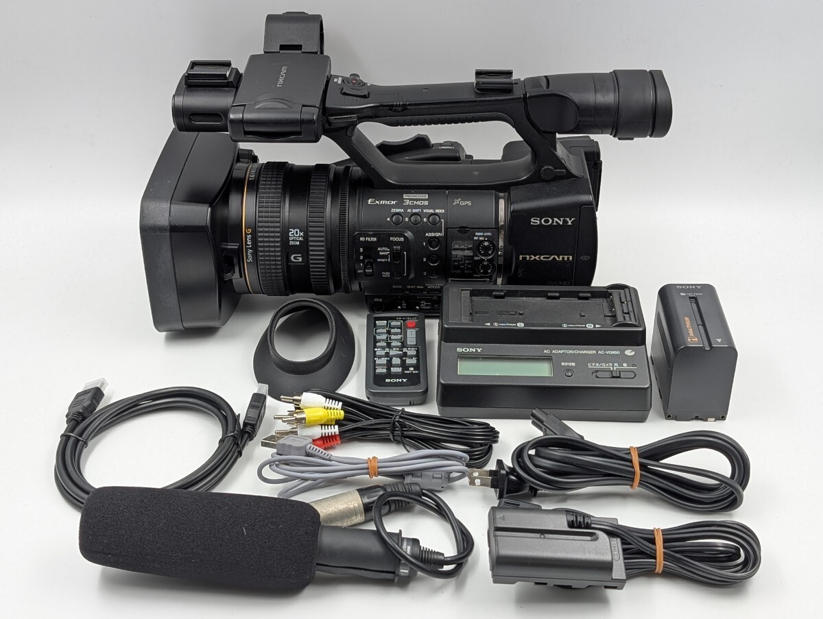 SONY HXR-NX5J ジャンク品です レンズエラーC:32:60（Sony Video