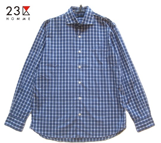 【美品】 2025年最新】Yahoo!オークション -23区 チェック シャツの中古品 シャツ/ブラウス(長袖/七分)