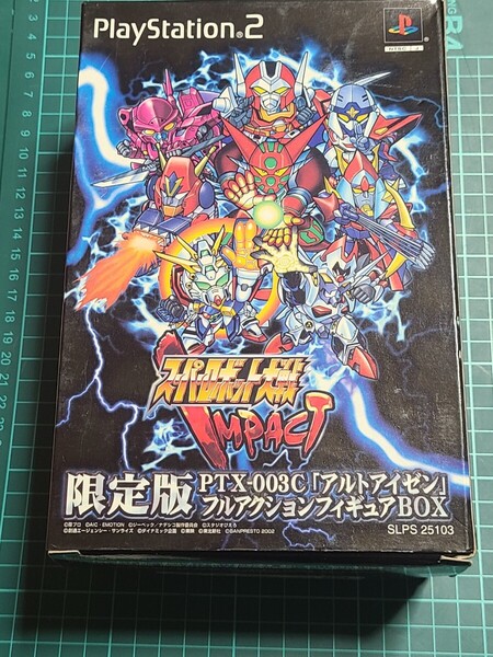 【新品開封】スーパーロボット大戦IMPACT 限定版 PS2 スパロボ インパクト ロボ大 アルトアイゼン フィギュア super robot wars SLPS25103