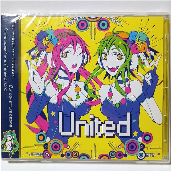 未開封品 イマエモン イママ「United」VOCALOID ボーカロイド 同人 音楽 CD ボカロ イママP 口南P 整列P emon ミツバチP sirayuki_ 雷夢