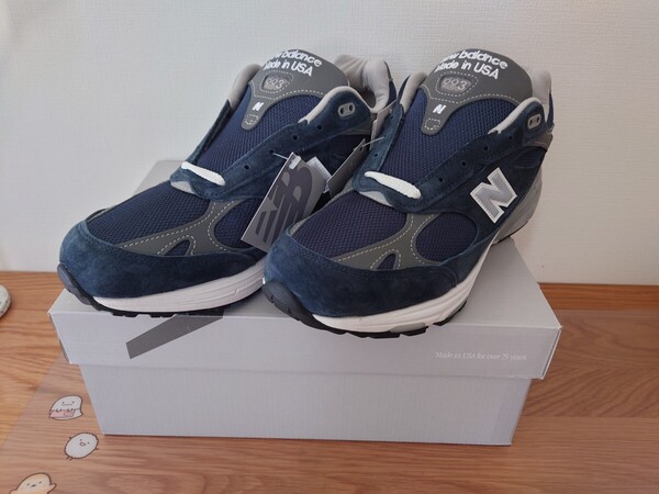 new barance ニューバランス Made in USA 993 Core Navy 29cm