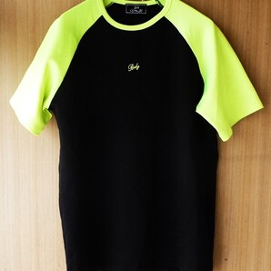 rady レディー M 黒 ライムグリーン ポンチ素材 Tシャツ ブラック ラグランスリーブ MICHELL MACARON lUXE/R CHERI MI REGALECT リエンダ