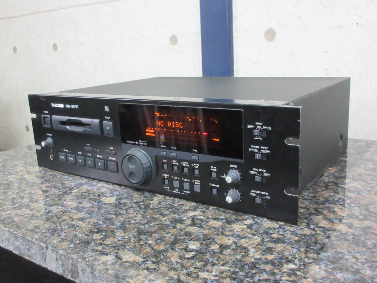 Yahoo!オークション -「tascam md 801」(一般) (MDデッキ)の落札 Yahoo!オークション -「tascam md 801」(一般) (MDデッキ)の落札