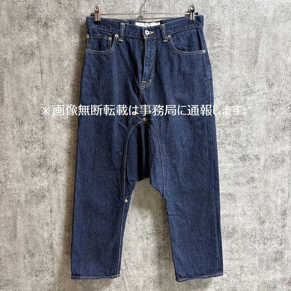 2015AW GANRYU COMME des GARCONS ガンリュウ コムデギャルソン☆デニム サルエル パンツ/サイズS