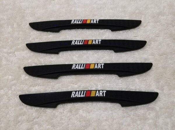 ★RALLIART ドアエッジガード★検)三菱 MIVEC ランサー エボリューション コルト ギャラン CT9A 4G63 CD9A GSR WRC GTO FTO DOHC JDM USDM