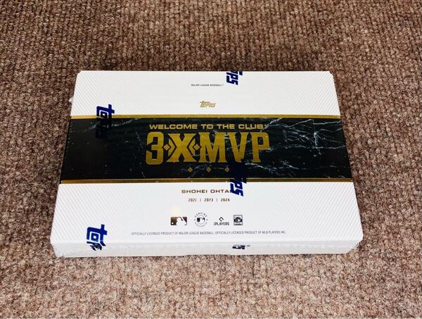 即決 新品未開封 2025 Topps Welcome to the Club: 3X MVP トレカ 大谷翔平 BOX シュリンク付き