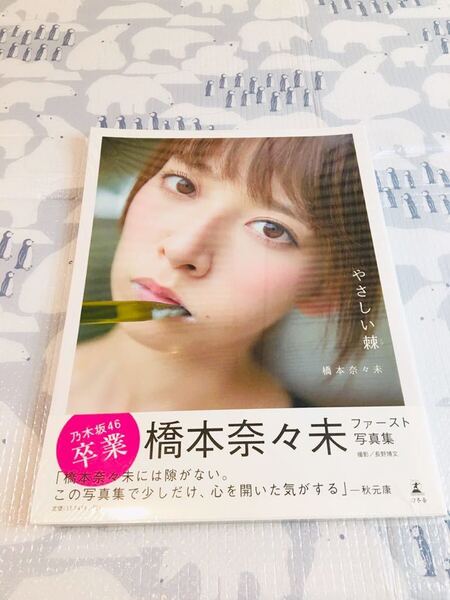 即決 即納 新品未開封 橋本奈々未 ファースト 写真集 『やさしい棘(とげ)』 セブンネット 限定 表紙 Ver. 送料無料