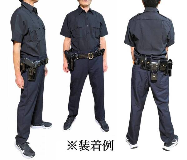 【3593】実物 ビンテージ ポリスデューティーベルト フルセット 装備品ベルト