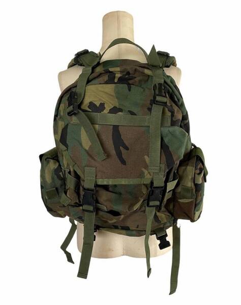 【3251】実物 米軍 Molle II ウッドランドパトロールパック バックパック