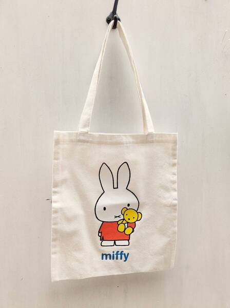 ミッフィー トートバッグ エコバッグ シーチング miffy 自宅保管未使用品
