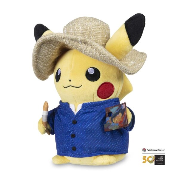 (海外限定) ポケモンセンター × ゴッホ美術館 ピカチュウのぬいぐるみ