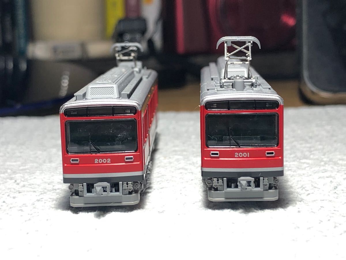 箱根登山鉄道 2000形サン・モリッツ号（レーティッシュ塗装