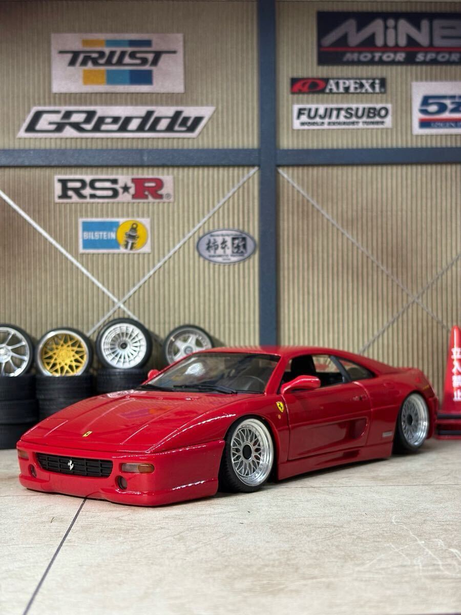 Amazon.co.jp: MATTEL 1/18 フェラーリ F355 スパイダー レッド
