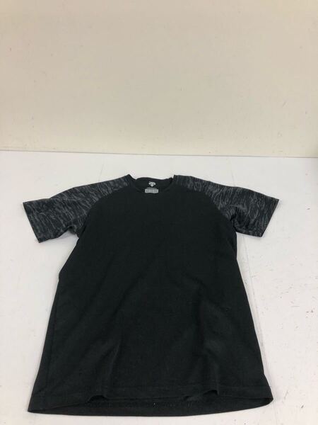 送料無料★DESCENTE デサント★半袖Tシャツ トップス★メンズ Mサイズ★ブラック#70429sNj126