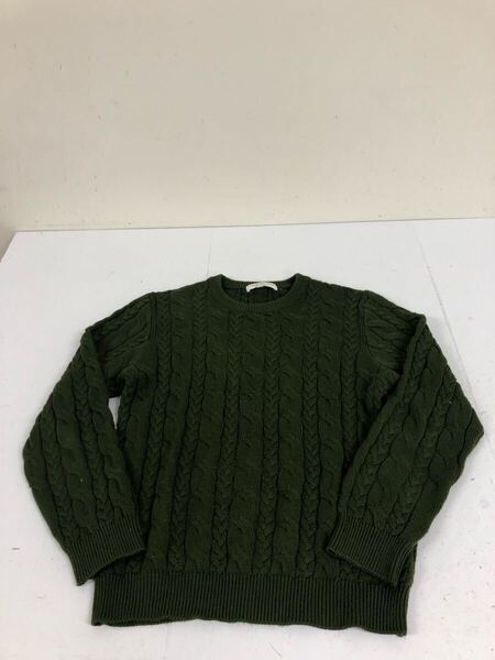 送料無料★URBAN RESEARCH アーバンリサーチ★ニット セーター トップス★メンズ Mサイズ★カーキ #70429sNj123