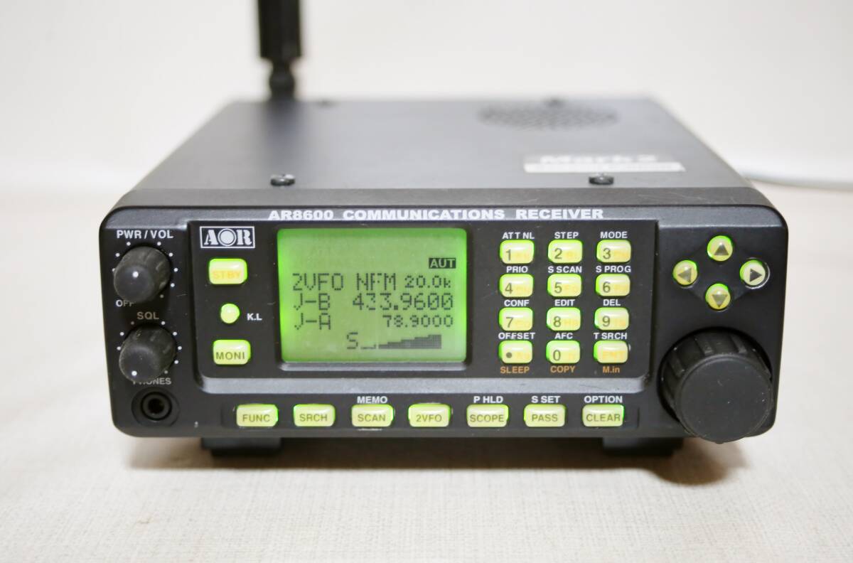 Yahoo!オークション -「aor ar 8600」(アマチュア無線) の落札 Yahoo!オークション -「aor ar 8600」(アマチュア無線) の落札