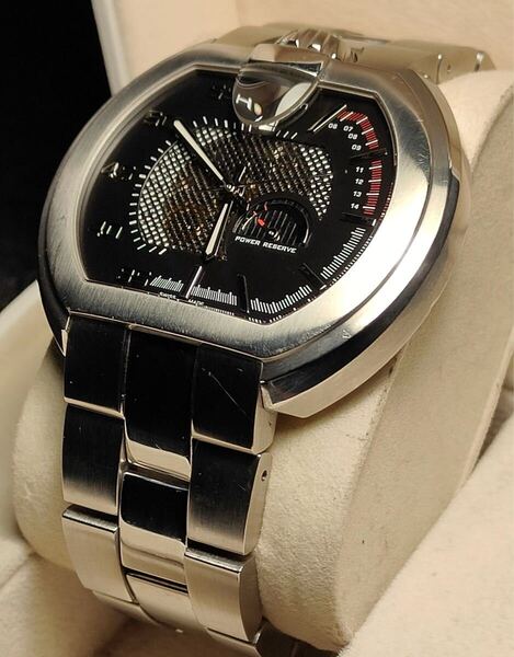 送料込 Hamilton US66 Power Reserve 2008本限 ハミルトン パワーリザーブ 腕時計 自動巻き オートマチック カーキ ジャズマスター khaki