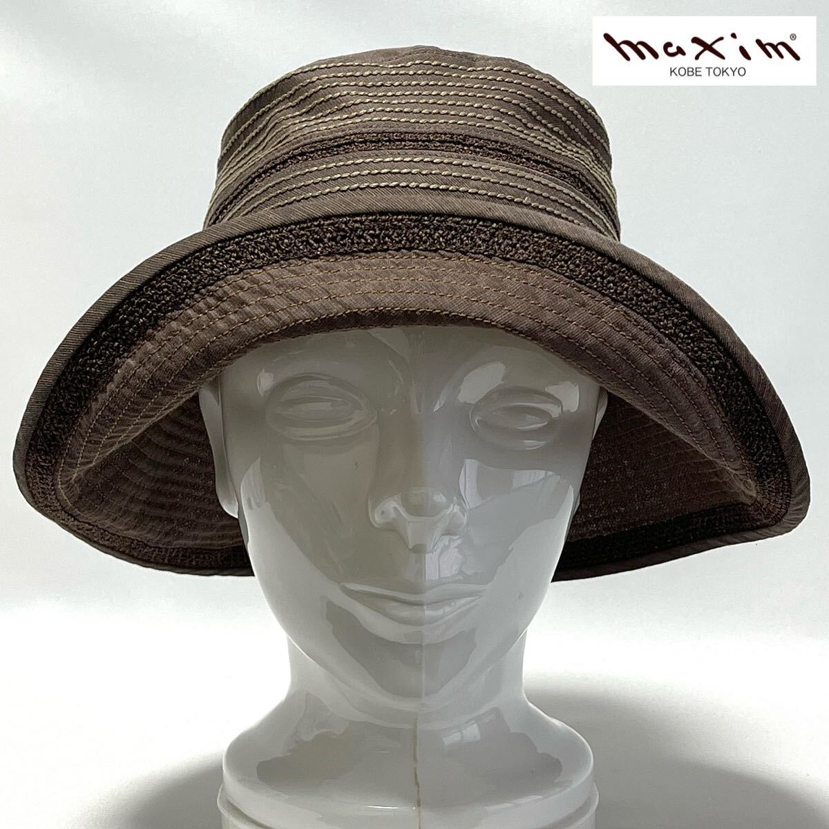 新品】皇室御用達 高級老舗帽子店 神戸maxim マキシン UV加工 超 新品】皇室御用達 高級老舗帽子店 神戸maxim マキシン UV加工 超