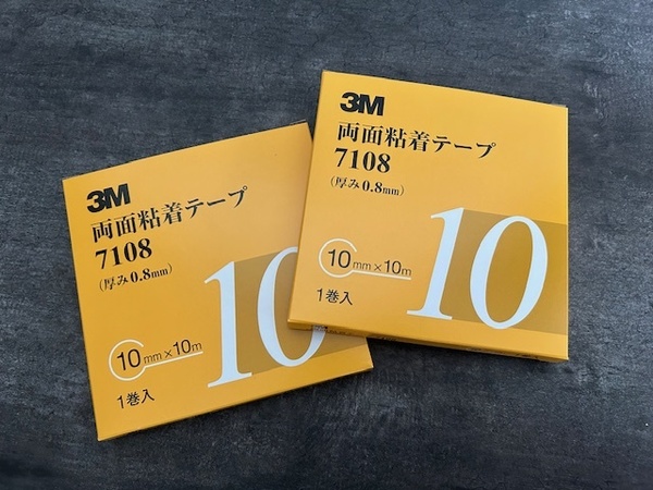 ★☆3M 強力両面テープ 2巻 アクリルフォーム エアロ モール等に 送料無料☆★