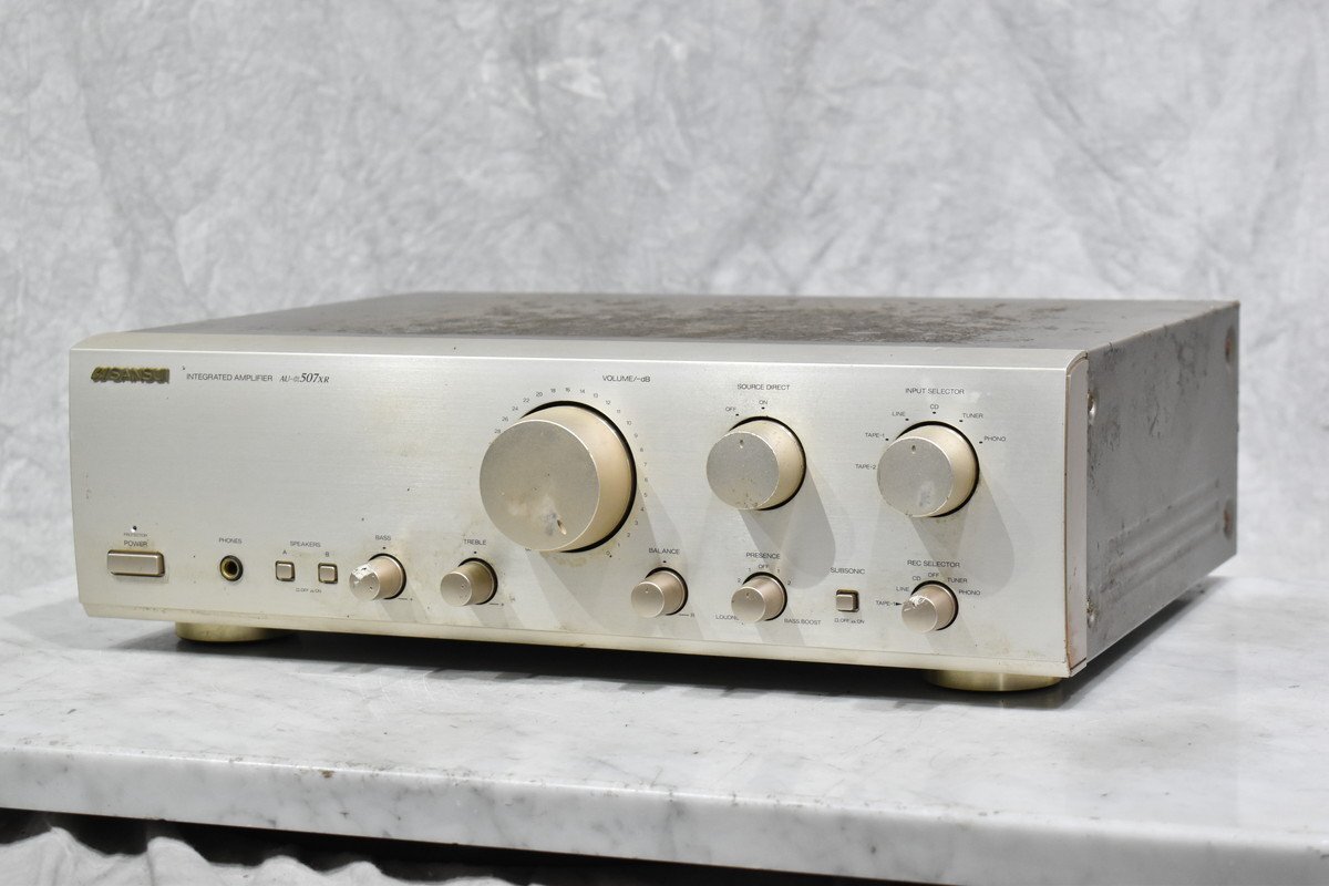 SANSUI サンスイ AU-α507 プリメインアンプ 整備品 - メルカリ