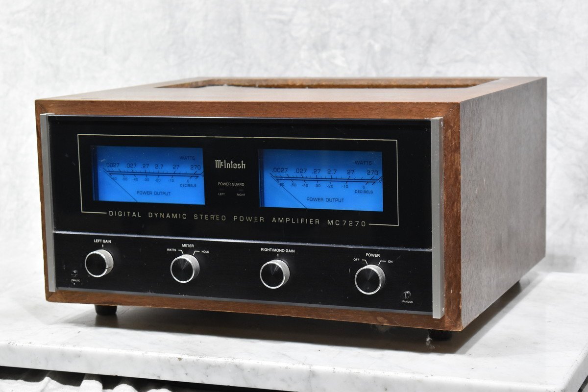Yahoo!オークション -「mcintosh mc7270」(オーディオ機器) の Yahoo!オークション -「mcintosh mc7270」(オーディオ機器) の