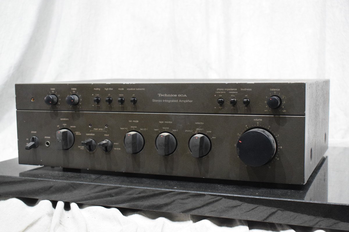 Technics テクニクス　アンプ【SU-8080】 Technics テクニクス アンプ【SU-8080】 Technics/Panasonic SU